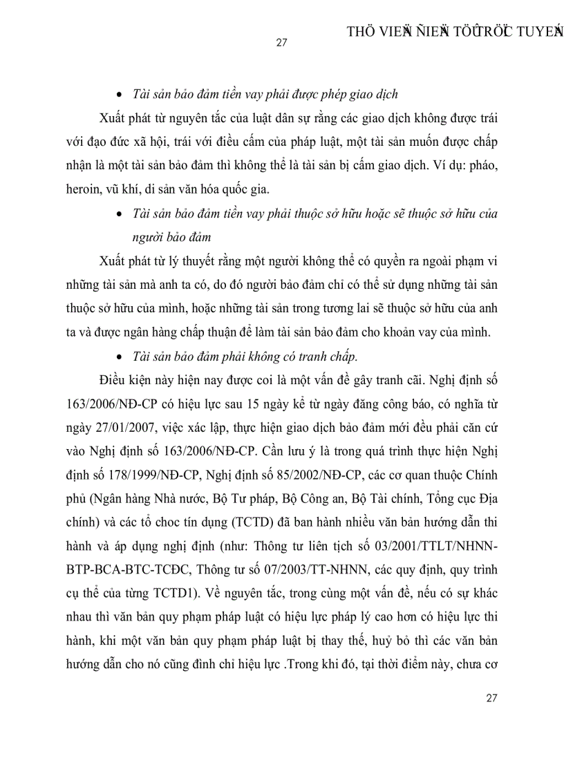 image for page Hoàn thiện pháp luật về giao dịch bảo đảm trong hoạt động của ngân hàng thương mại Việt Nam