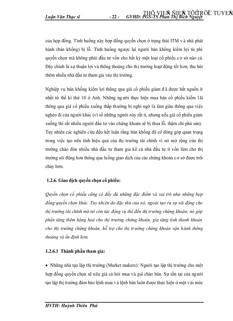 image for page Triển khai quyền chọn cổ phiếu trên thị trường chứng khoán Việt Nam