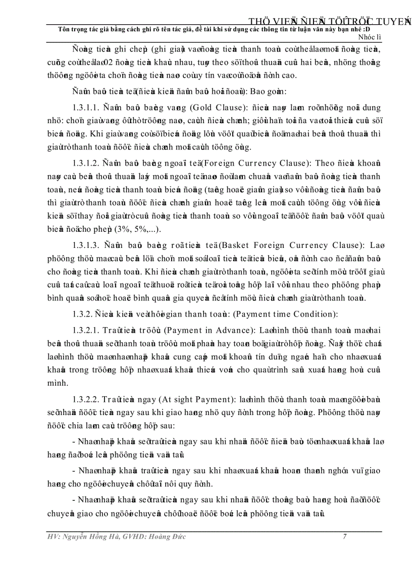 image for page Phát triển nghiệp vụ thanh toán xuất nhập khẩu bằng phương thức tín dụng chứng từ tại Ngân hàng Công thương chi nhánh Trà Vinh