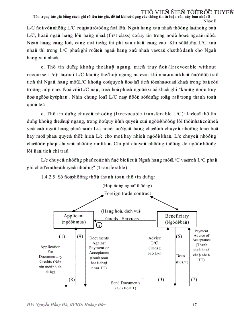 image for page Phát triển nghiệp vụ thanh toán xuất nhập khẩu bằng phương thức tín dụng chứng từ tại Ngân hàng Công thương chi nhánh Trà Vinh