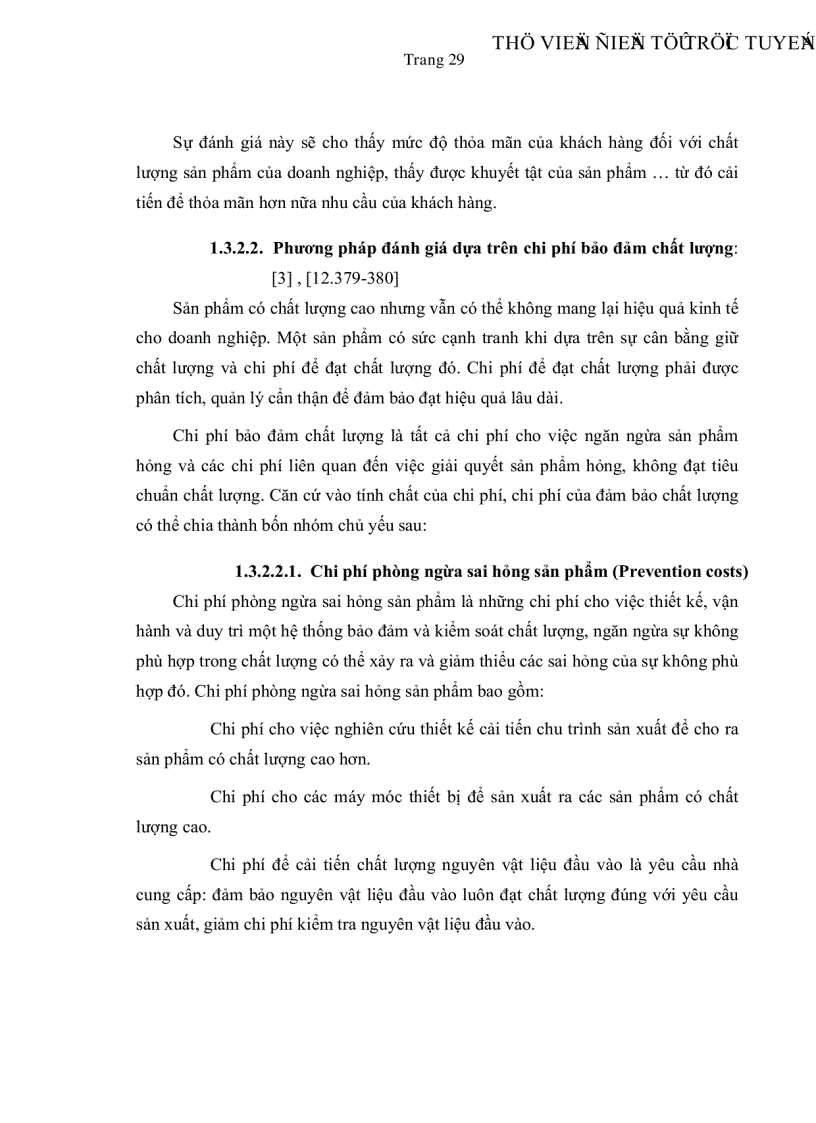 image for page Vận dụng kế toán quản trị vào việc kiểm soát chất lượng toàn diện tại các doanh nghiệp sản xuất giày dép ở thành phố Hồ Chí Minh