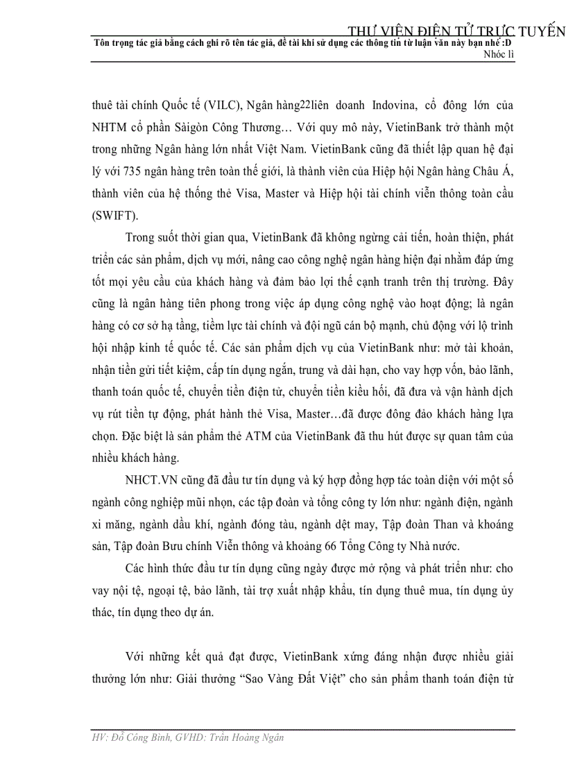 image for page Thực trạng chất lượng tín dụng và giải pháp nâng cao chất lượng tín dụng tại chi nhánh ngân hàng công thương tình An Giang