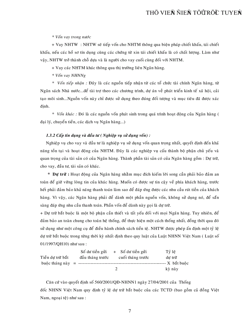 image for page Phân tích và đánh giá thực trạng và một số giải pháp cơ bản để nâng cao hiệu quả hoạt động của hệ thống ngân hàng thương mại trên địa bàn Tp Hồ Chí Minh trong thời gian