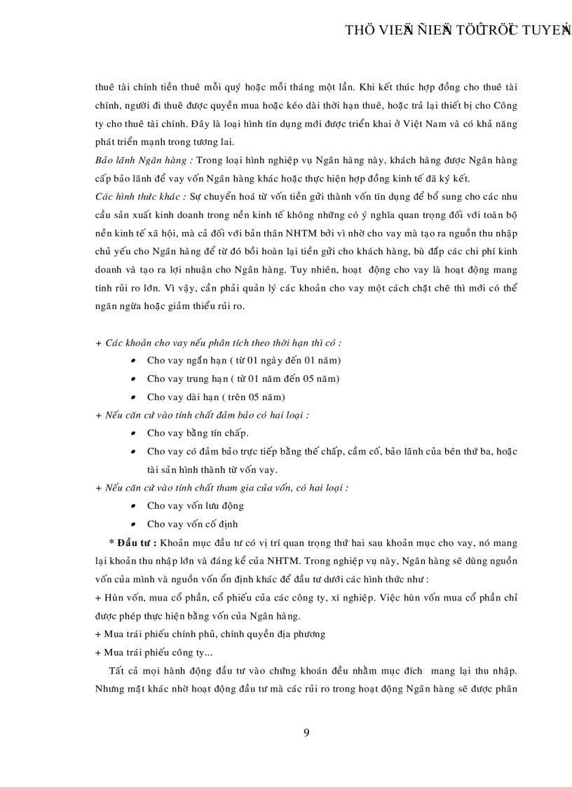 image for page Phân tích và đánh giá thực trạng và một số giải pháp cơ bản để nâng cao hiệu quả hoạt động của hệ thống ngân hàng thương mại trên địa bàn Tp Hồ Chí Minh trong thời gian