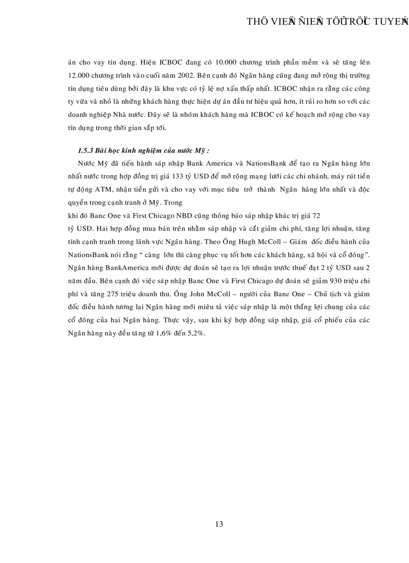 image for page Phân tích và đánh giá thực trạng và một số giải pháp cơ bản để nâng cao hiệu quả hoạt động của hệ thống ngân hàng thương mại trên địa bàn Tp Hồ Chí Minh trong thời gian