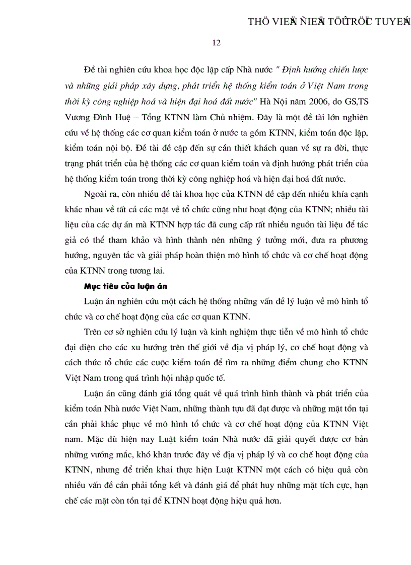 image for page Đánh giá thực trạng phương hướng và giải pháp hoàn thiện mô hình tổ chức và cơ chế hoạt động kiểm toán Nhà nước
