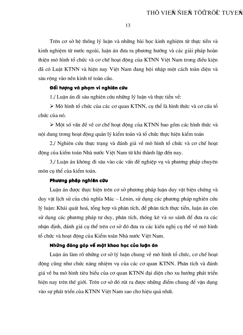 image for page Đánh giá thực trạng phương hướng và giải pháp hoàn thiện mô hình tổ chức và cơ chế hoạt động kiểm toán Nhà nước