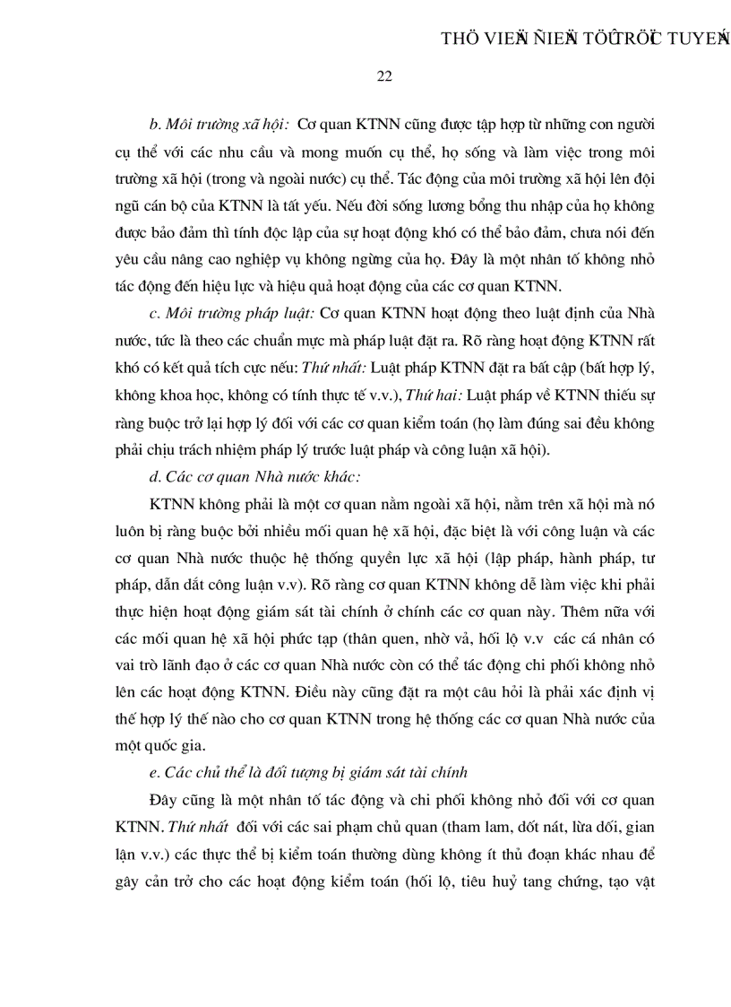 image for page Đánh giá thực trạng phương hướng và giải pháp hoàn thiện mô hình tổ chức và cơ chế hoạt động kiểm toán Nhà nước