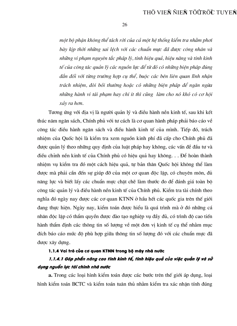 image for page Đánh giá thực trạng phương hướng và giải pháp hoàn thiện mô hình tổ chức và cơ chế hoạt động kiểm toán Nhà nước