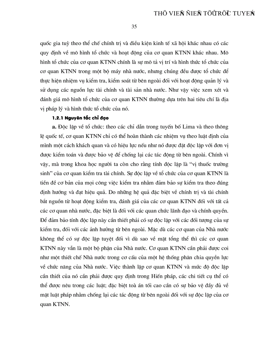 image for page Đánh giá thực trạng phương hướng và giải pháp hoàn thiện mô hình tổ chức và cơ chế hoạt động kiểm toán Nhà nước