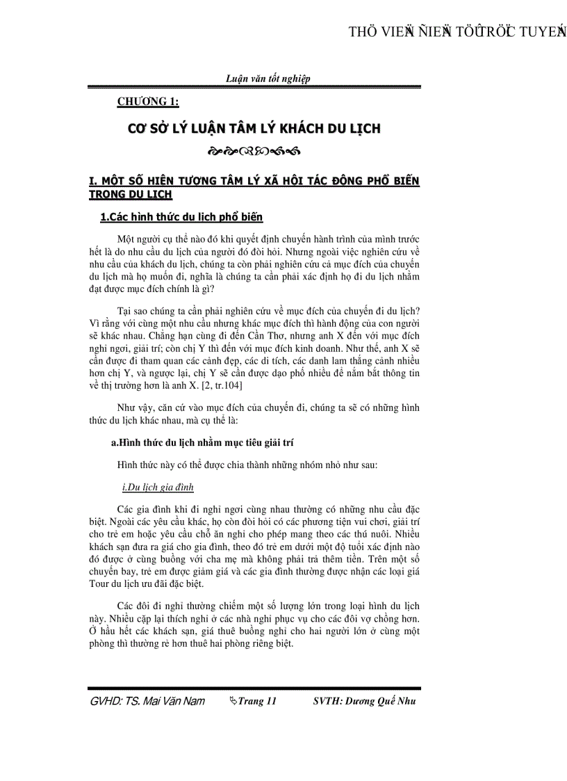 image for page Đánh giá mức thỏa mãn nhu cầu khách quốc tế của du lịch Cần Thơ và một số biện pháp thu hút khách du lịch đến Cần Thơ