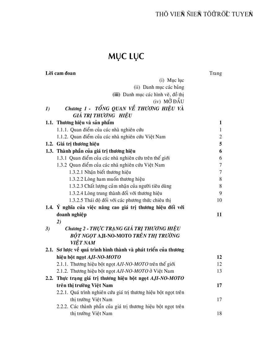 image for page Một số giải pháp nâng cao giá trị thương hiệu bột ngọt Aji Nomoto trên thị trường Việt Nam