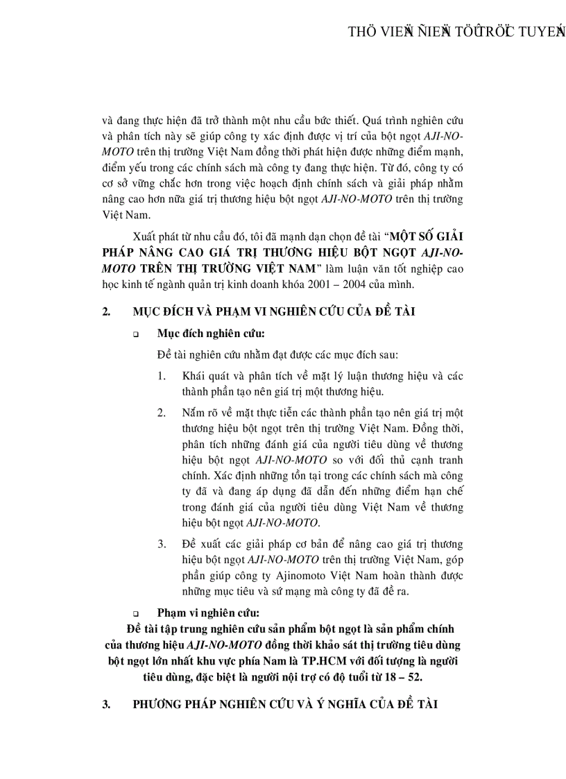 image for page Một số giải pháp nâng cao giá trị thương hiệu bột ngọt Aji Nomoto trên thị trường Việt Nam