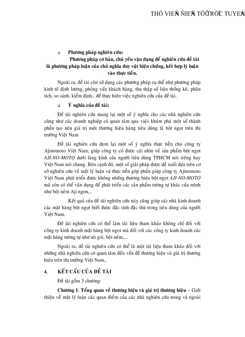image for page Một số giải pháp nâng cao giá trị thương hiệu bột ngọt Aji Nomoto trên thị trường Việt Nam