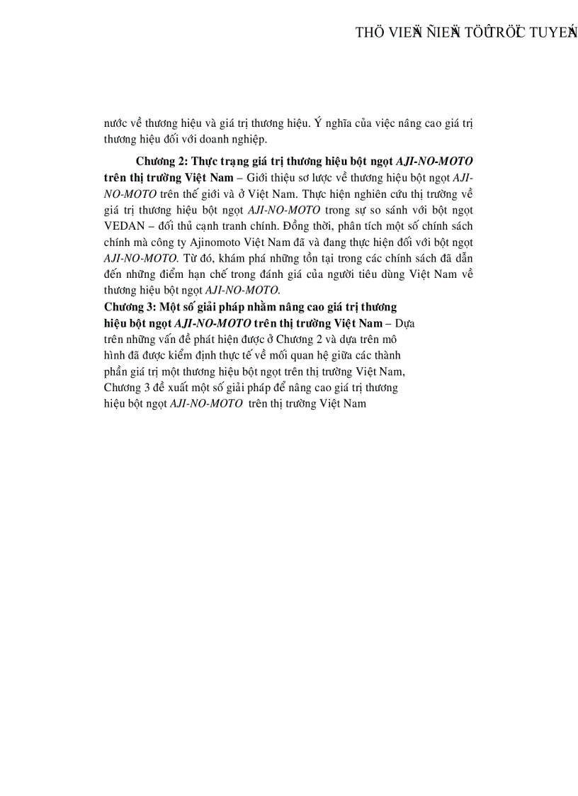 image for page Một số giải pháp nâng cao giá trị thương hiệu bột ngọt Aji Nomoto trên thị trường Việt Nam