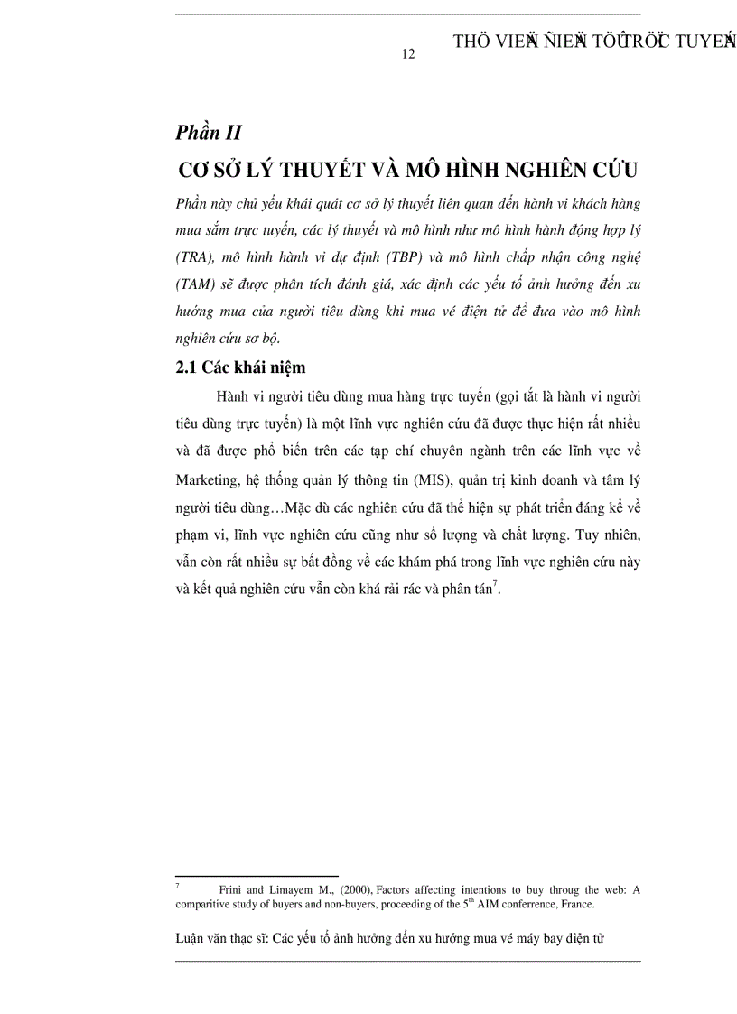 image for page Các yếu tố ảnh hưởng đến xu hướng mua vé máy bay điện tử