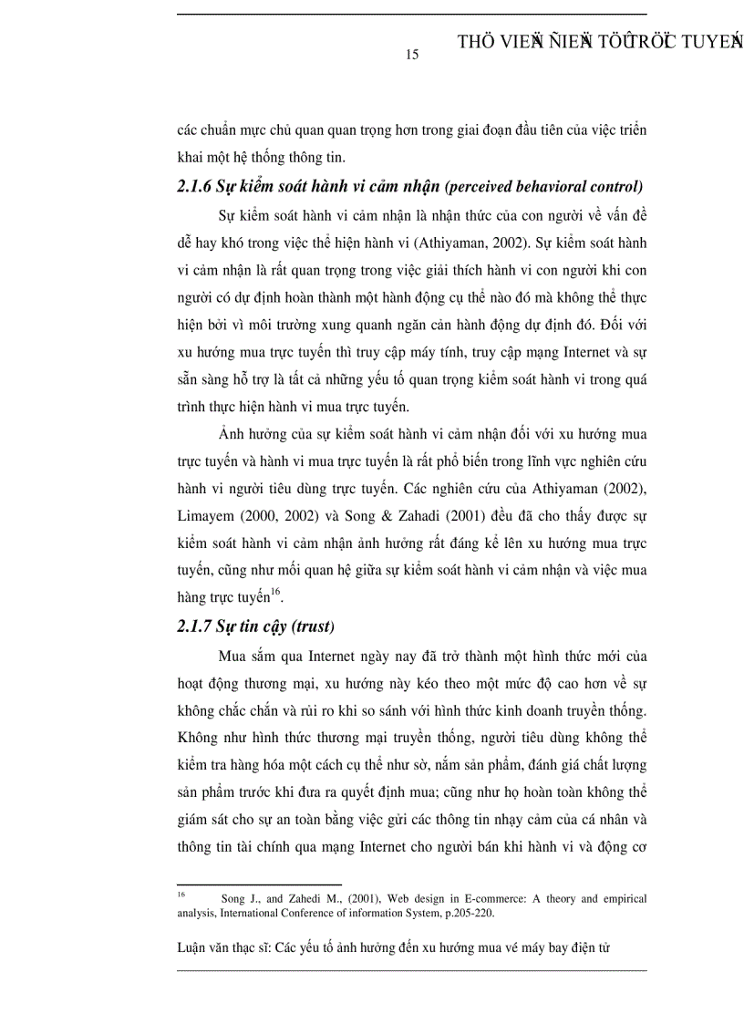 image for page Các yếu tố ảnh hưởng đến xu hướng mua vé máy bay điện tử