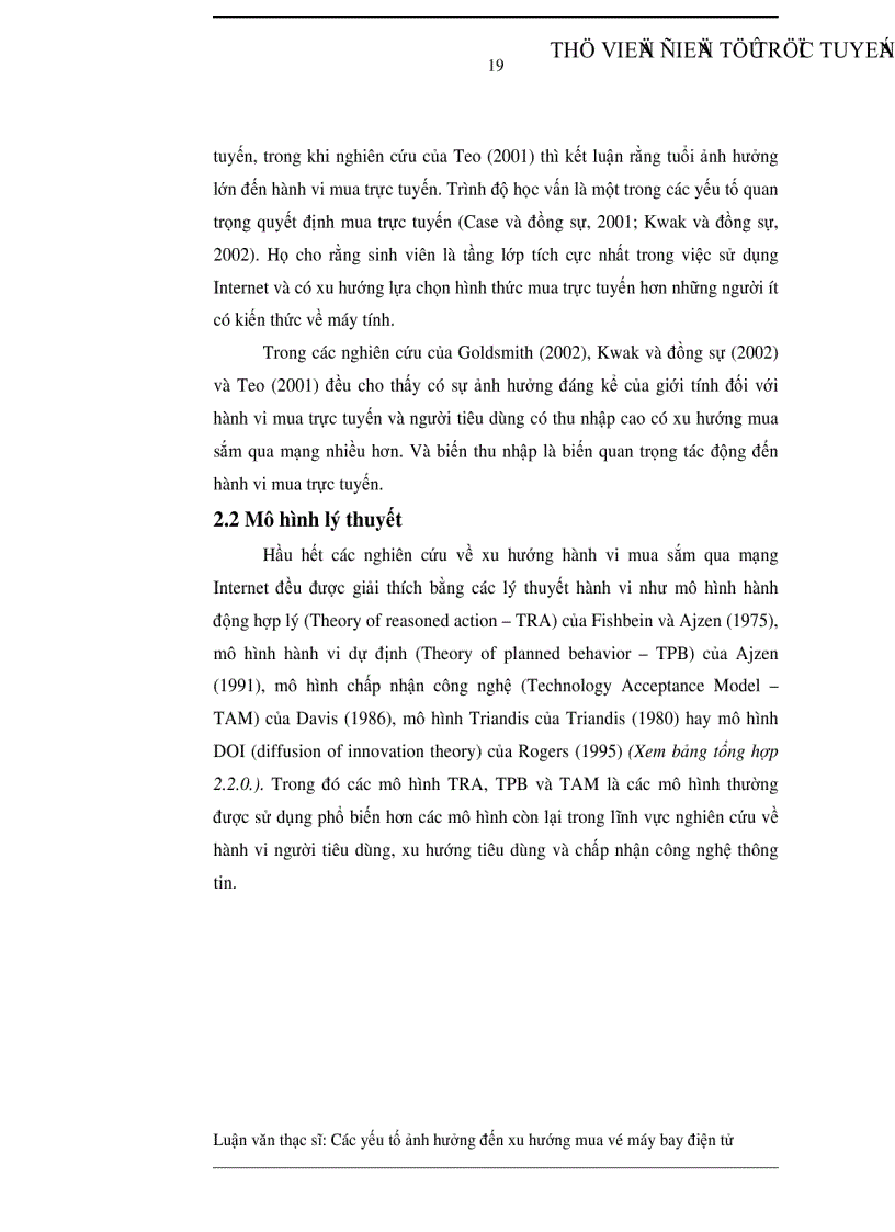 image for page Các yếu tố ảnh hưởng đến xu hướng mua vé máy bay điện tử