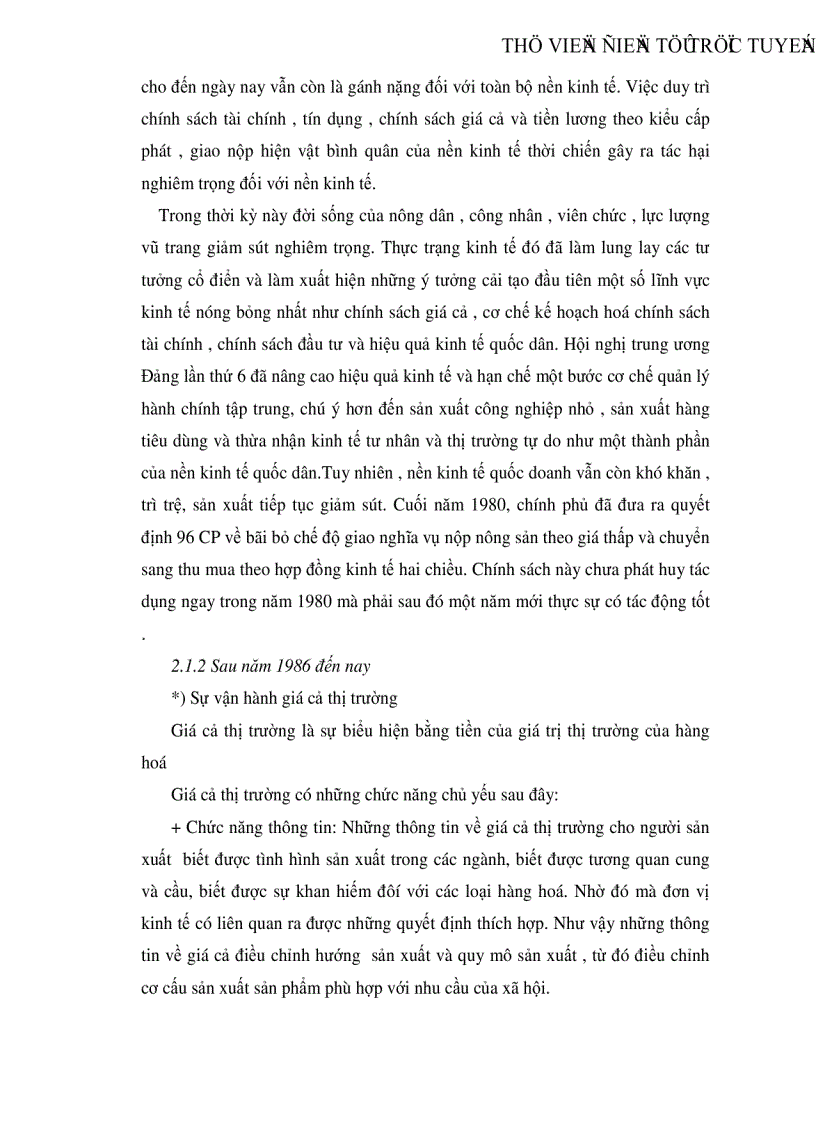 image for page Quy luật giá trị và vai trò của nó trong phát triển kinh tế thị trường ở nước ta