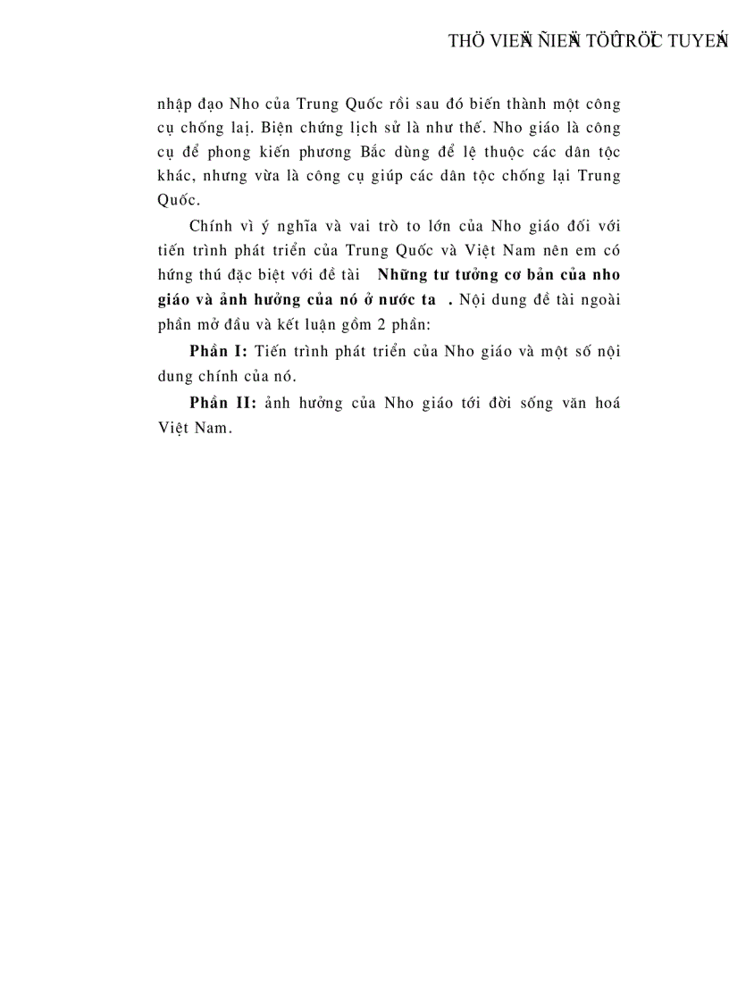 image for page Những tư tưởng cơ bản của nho giáo và ảnh hưởng của nó ở nước ta