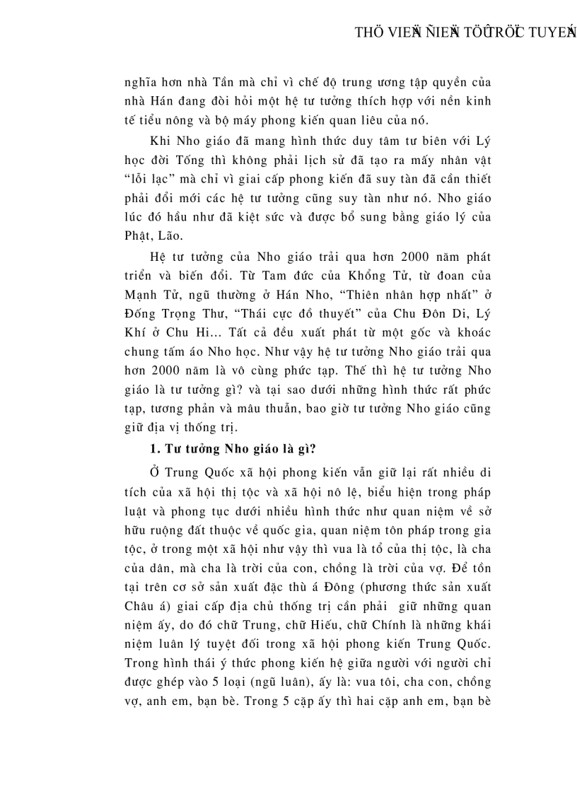 image for page Những tư tưởng cơ bản của nho giáo và ảnh hưởng của nó ở nước ta
