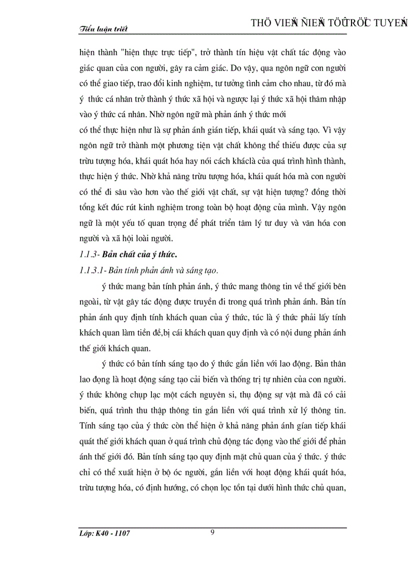 image for page Ýthức và vai trò của tri thức trong đời sống xã hội