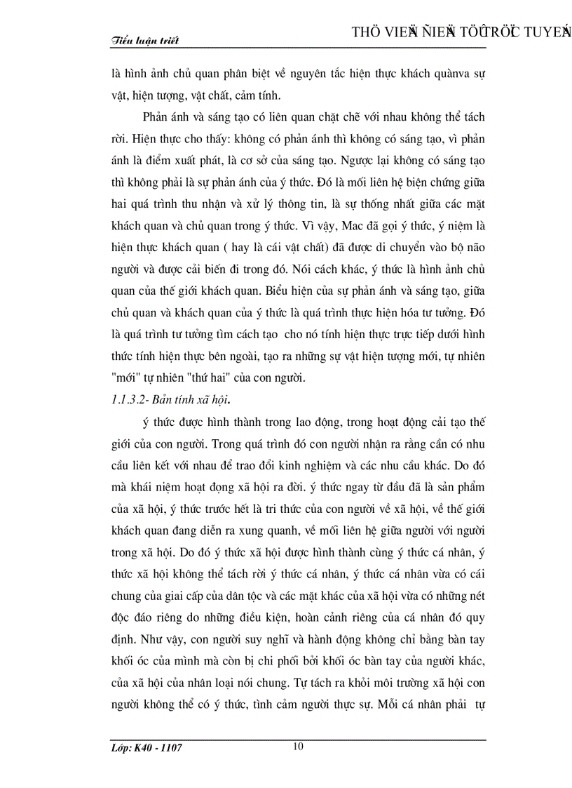 image for page Ýthức và vai trò của tri thức trong đời sống xã hội