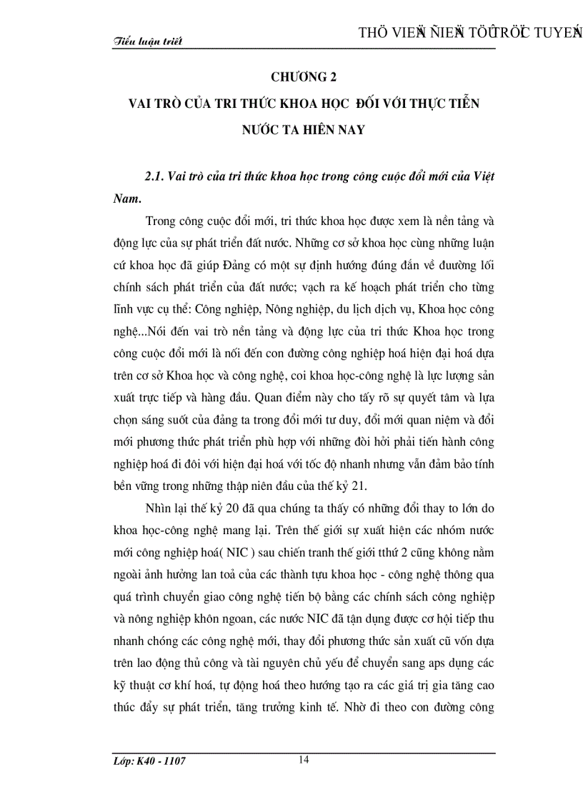 image for page Ýthức và vai trò của tri thức trong đời sống xã hội