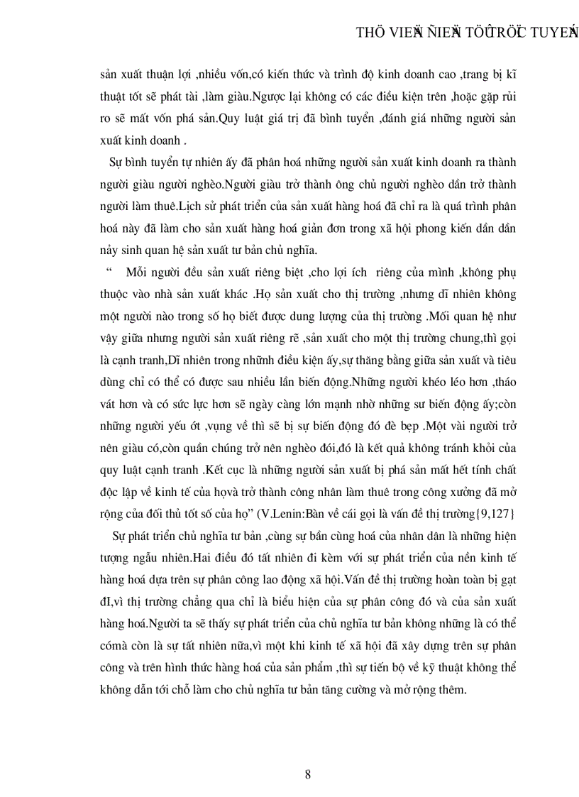 image for page Quy luật giá trị và vai trò của nó trong nền Kinh Tế Thị Trường Thực trạng sự vận dụng quy luật giá trị trong nền kinh tế thị trường và giải pháp nhằm vận dụng tốt hơn quy luật giá