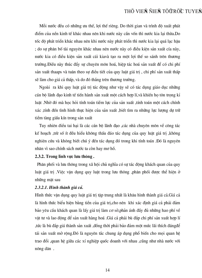 image for page Quy luật giá trị và vai trò của nó trong nền Kinh Tế Thị Trường Thực trạng sự vận dụng quy luật giá trị trong nền kinh tế thị trường và giải pháp nhằm vận dụng tốt hơn quy luật giá