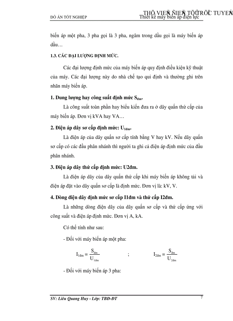 image for page Thiết kế máy biến áp điện lực