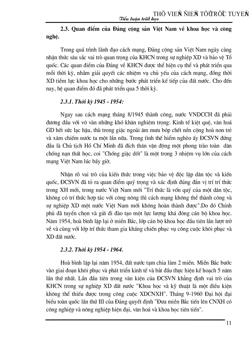 image for page Tầm quan trọng của cuộc cách mạng Khoa Học Công Nghệ trong sự nghiệp Công nghiệp hóa Hiện đại hóa ở nước ta