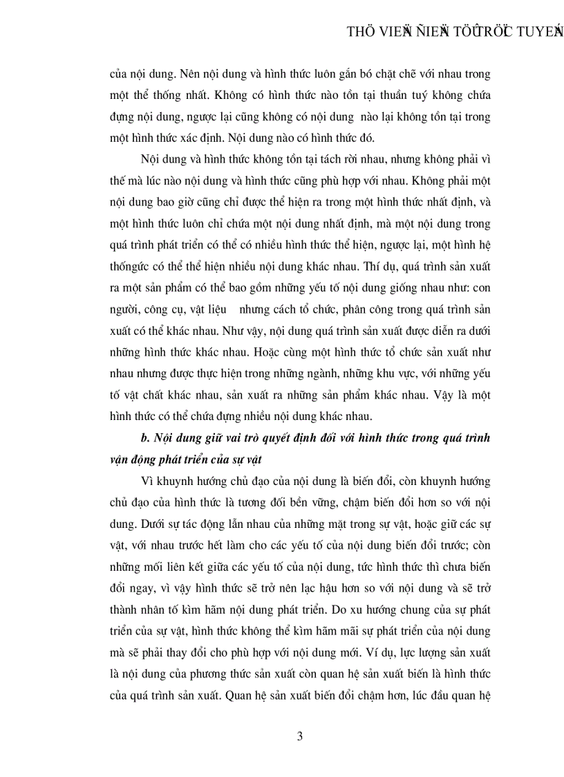 image for page Thực tiễn áp dụng cặp phạm trù Nội dung hình thức trong vấn đề thương hiệu trong nền kinh tế thị trường định hướng XHCN ở Việt Nam Thực trạng và giải pháp