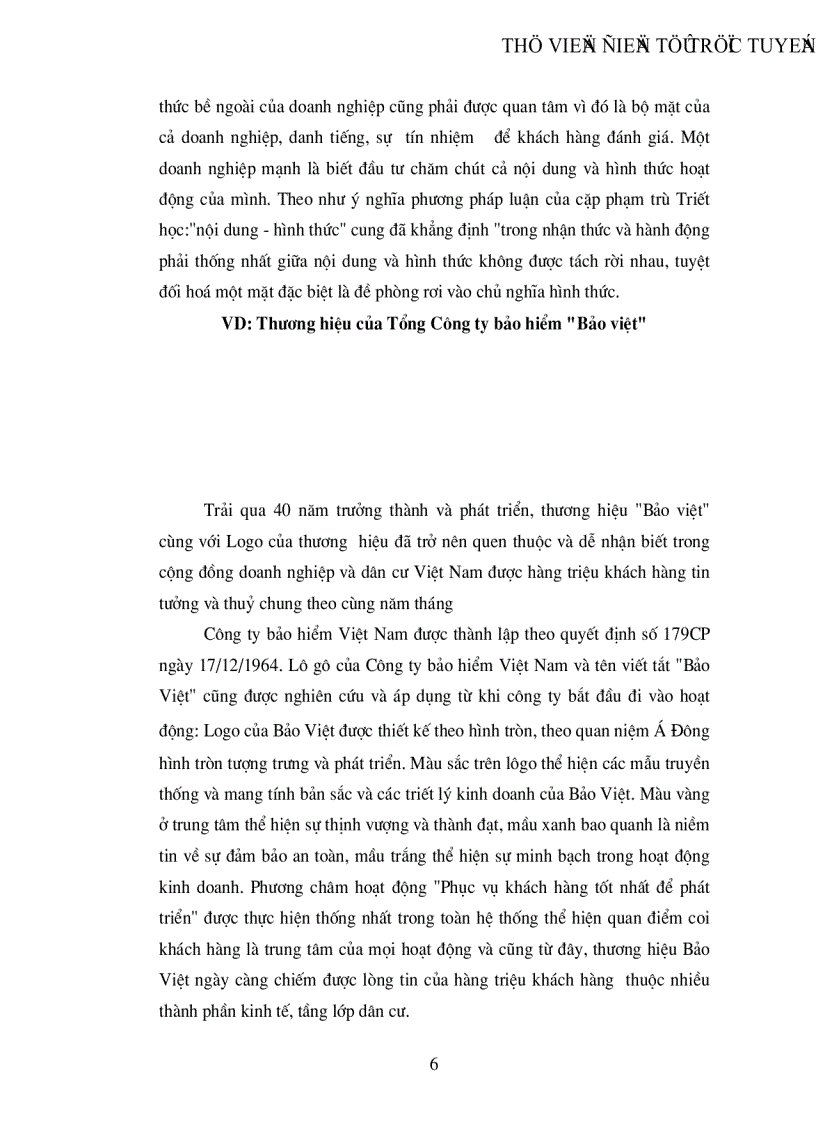 image for page Thực tiễn áp dụng cặp phạm trù Nội dung hình thức trong vấn đề thương hiệu trong nền kinh tế thị trường định hướng XHCN ở Việt Nam Thực trạng và giải pháp