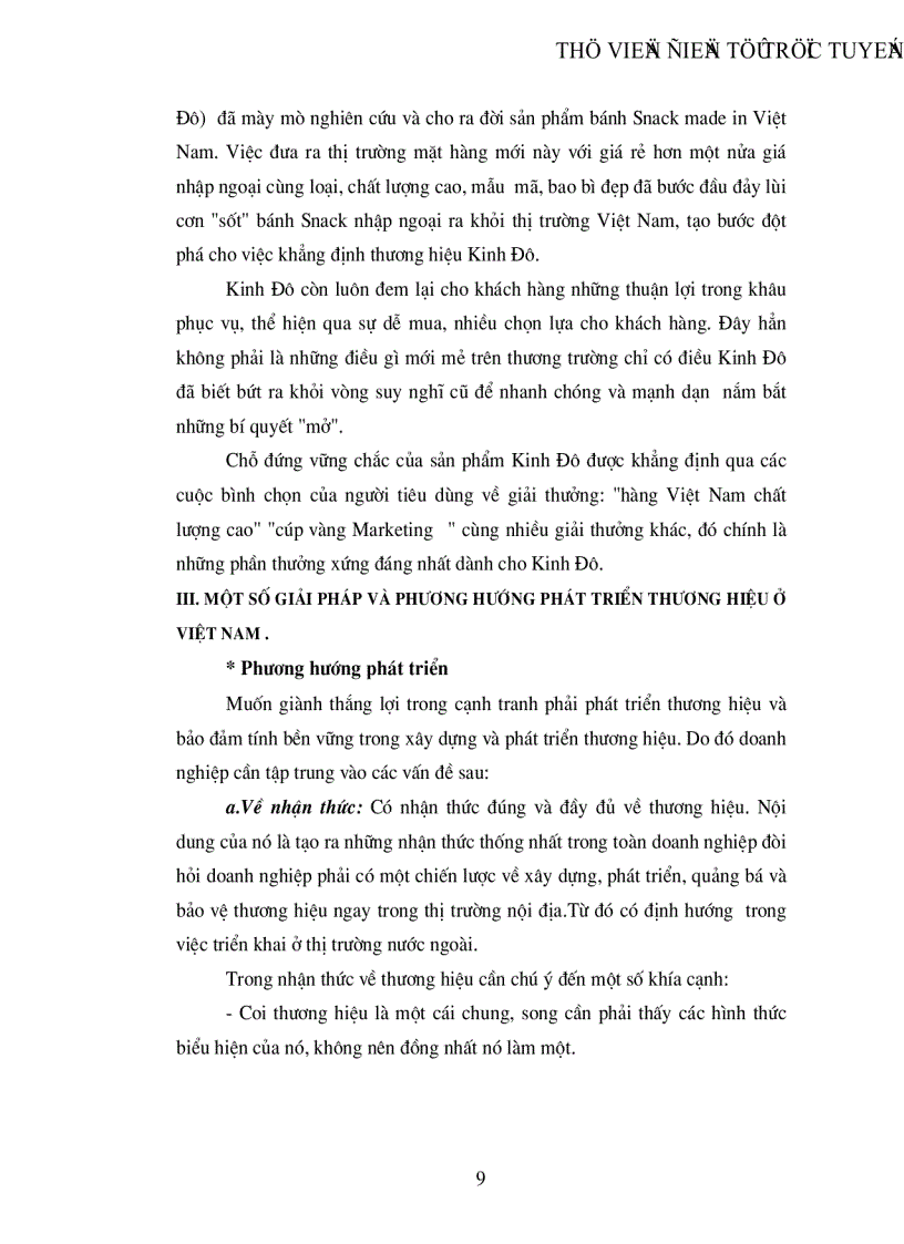 image for page Thực tiễn áp dụng cặp phạm trù Nội dung hình thức trong vấn đề thương hiệu trong nền kinh tế thị trường định hướng XHCN ở Việt Nam Thực trạng và giải pháp