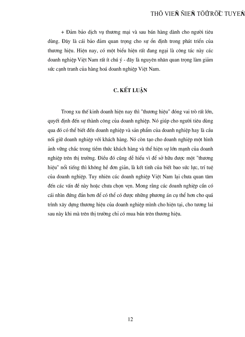 image for page Thực tiễn áp dụng cặp phạm trù Nội dung hình thức trong vấn đề thương hiệu trong nền kinh tế thị trường định hướng XHCN ở Việt Nam Thực trạng và giải pháp