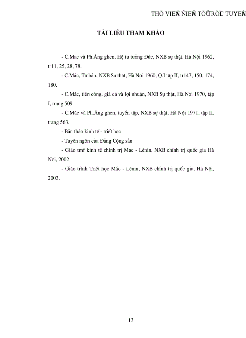 image for page Tìm hiểu mối quan hệ giữa phân công lao động xã hội và xã hội hoá sản xuất qua một số tác phẩm thời kỳ đầu của Mac