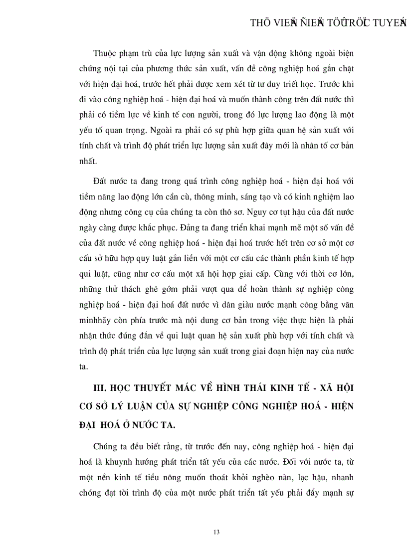 image for page Quan hệ biện chứng giữa lực lượng sản xuất và quan hệ sản xuất Sự vận dụng của Đảng ta trong đường lối đổi mới ở Việt Nam