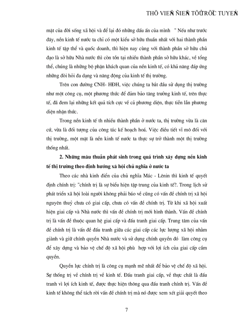 image for page Tính tất yếu của quá trình xây dựng nền kinh tế thị trường ở Việt Nam Quy luật mâu thuẫn trong quá trình xã hội nền kinh tế mới ở nước ta hiện nay