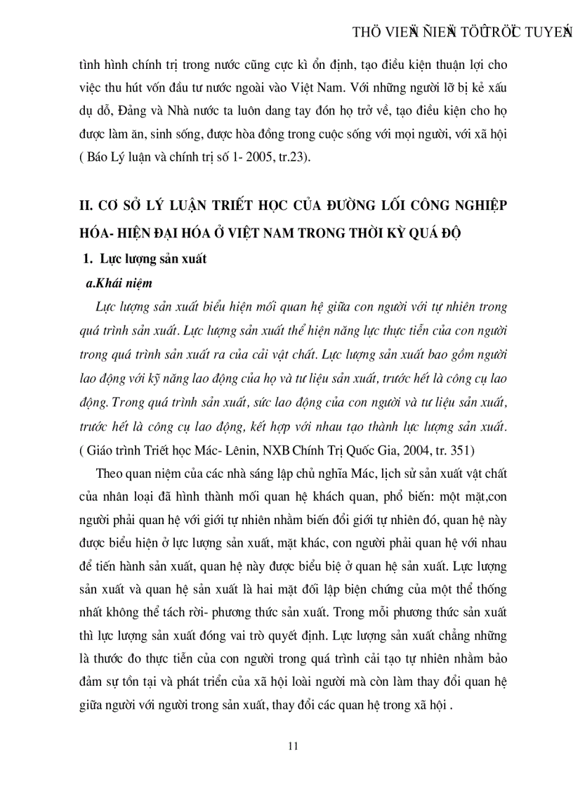 image for page Cơ sở lý luận triết học nội dung mục tiêu của đường lối công nghiệp hóa hiện đại hóa ở Việt Nam trong thời kỳ quá độ