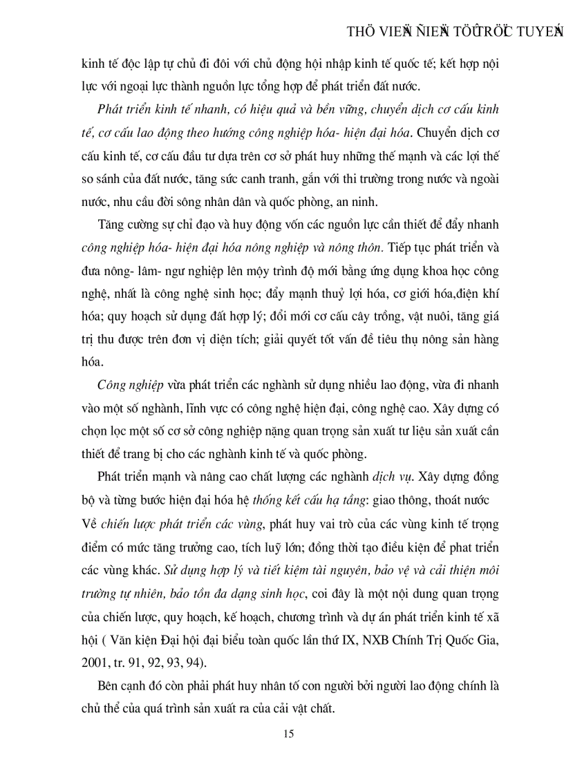 image for page Cơ sở lý luận triết học nội dung mục tiêu của đường lối công nghiệp hóa hiện đại hóa ở Việt Nam trong thời kỳ quá độ