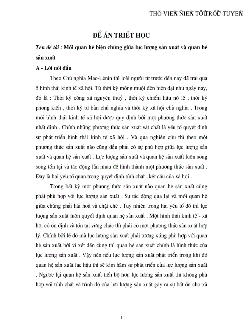 image for page Mối quan hệ biện chứng giữa lực lượng sản xuất và quan hệ sản xuất trong thời kỳ quá độ lên Chủ nghĩa xã hội ở Viêt Nam