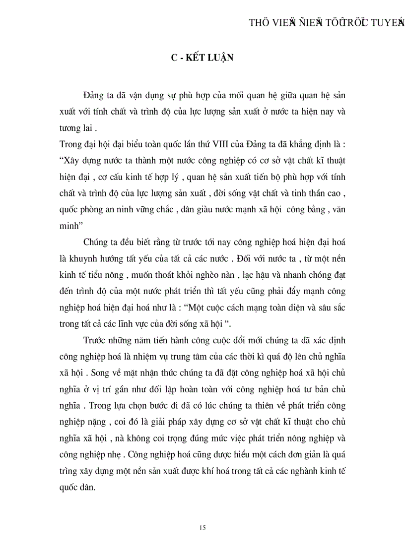 image for page Mối quan hệ biện chứng giữa lực lượng sản xuất và quan hệ sản xuất trong thời kỳ quá độ lên Chủ nghĩa xã hội ở Viêt Nam