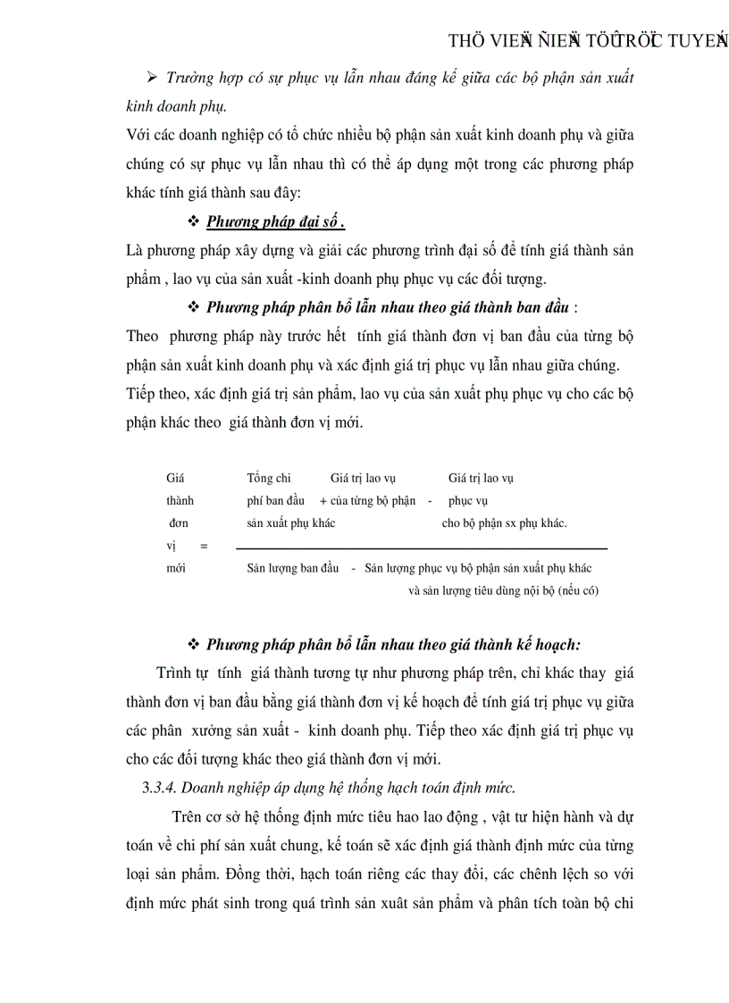 image for page Tính giá thành sản xuất của sản phẩm sản xuất