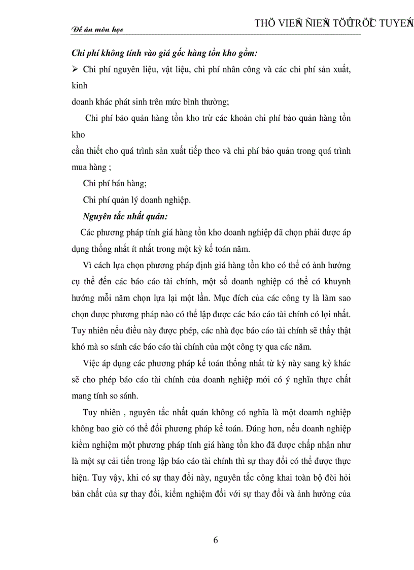 image for page Bàn về hệ thống nguyên tắc và phương pháp tính giá hàng tồn kho trong doanh nghiệp