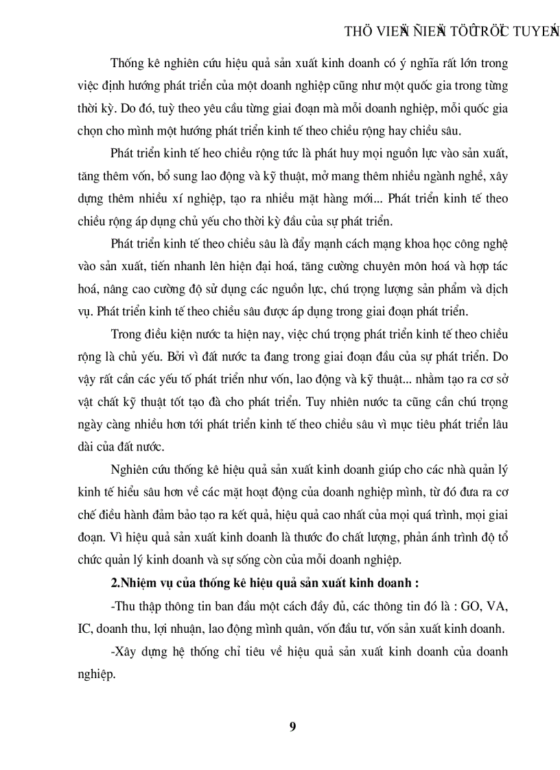 image for page Sử dụng phương pháp thống kê trong việc đánh giá hiệu quả sản xuất kinh doanh của doanh nghiệp