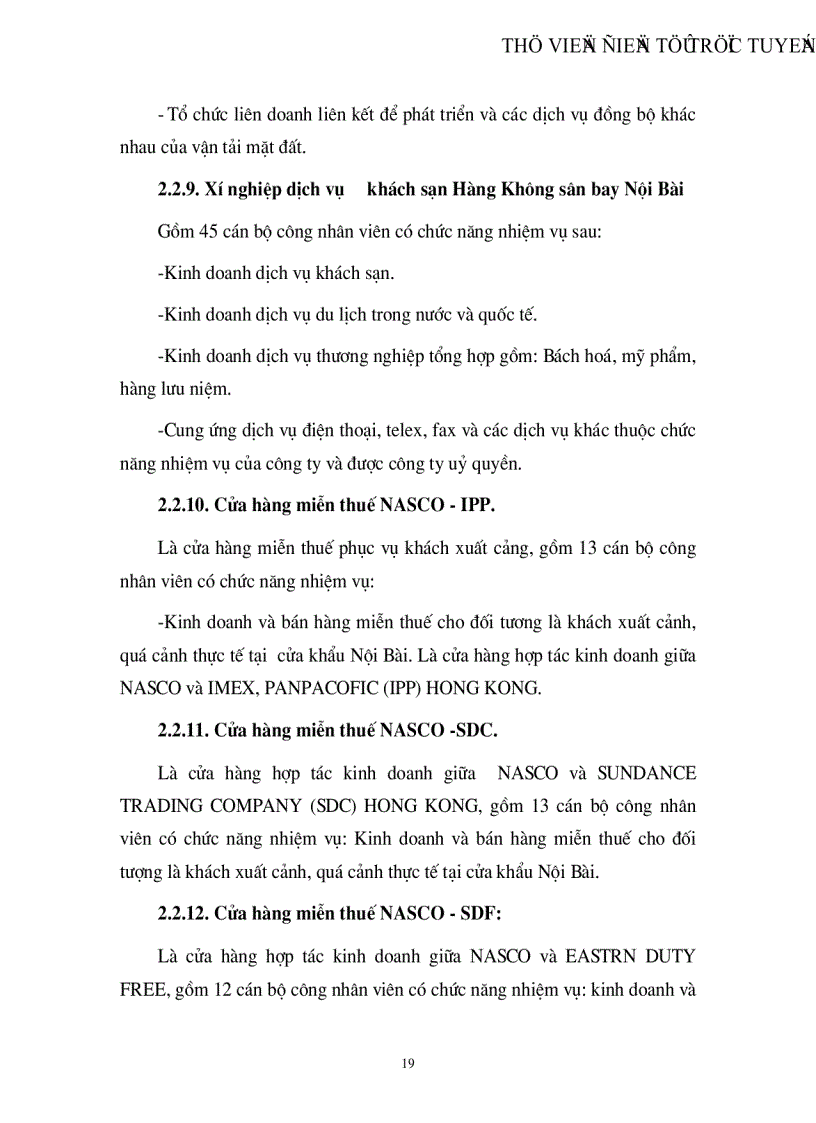 image for page Phân tích hoạt động sản xuất kinh doanh của công ty dịch vụ Hàng Không sân bay Nội Bài