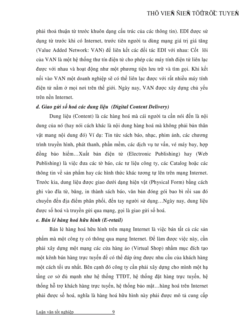 image for page Một số giải pháp phát triển hoạt động bán hàng bằng hình thức thương mại điện tử ở Việt Nam