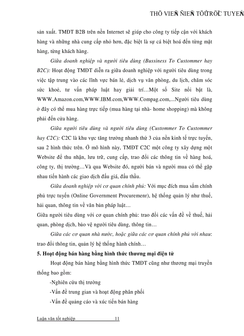 image for page Một số giải pháp phát triển hoạt động bán hàng bằng hình thức thương mại điện tử ở Việt Nam
