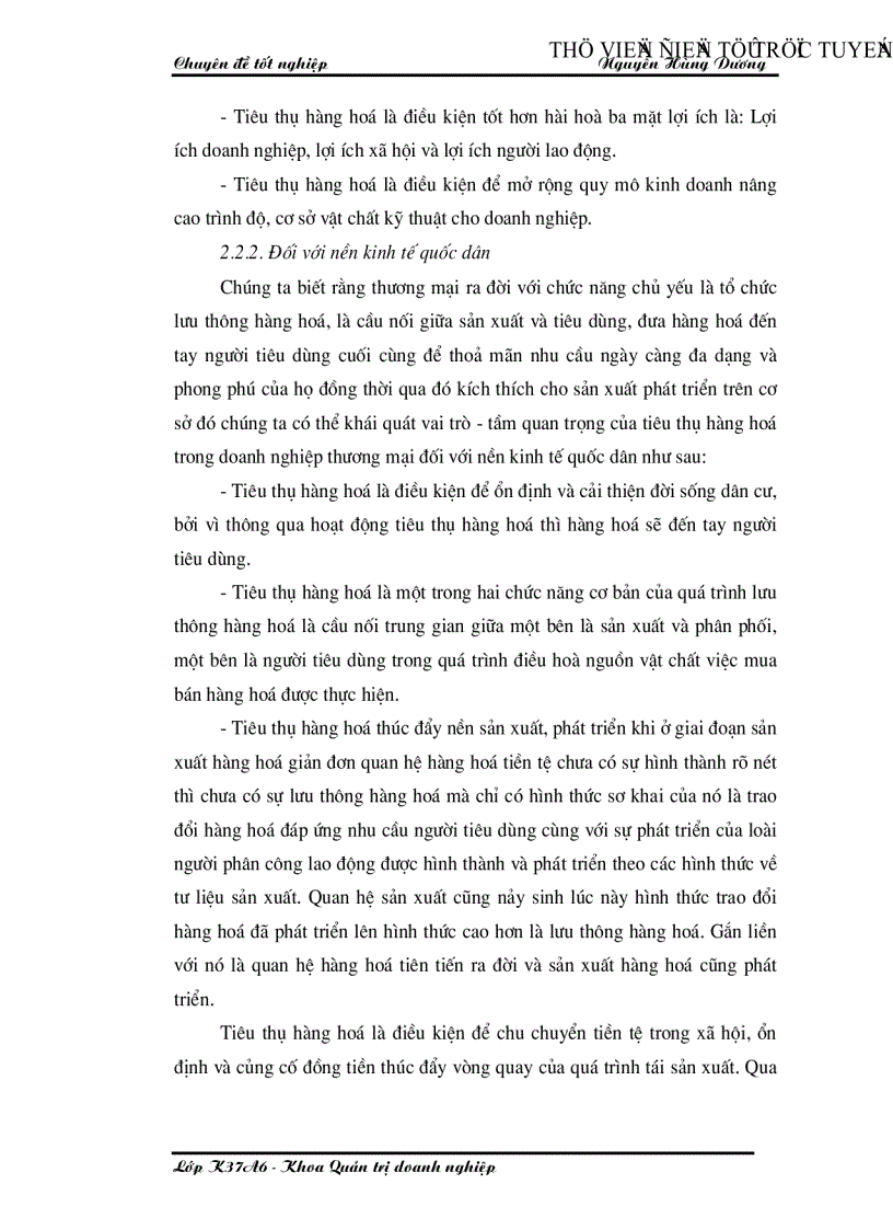 image for page Đẩy mạnh tiêu thụ hàng hoá tại Công ty Thương mại Hà Nội